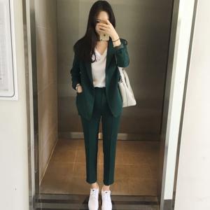 スーツ レディース フォーマル パンツスーツ オリーブ グリーン 緑 通勤 通学 代 30代 40代 スーツセットアップ 人気 テーラードジャケット Lh Kittyshop 通販 Yahoo ショッピング