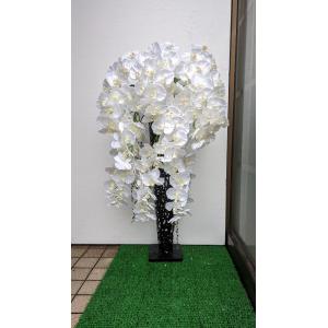 造花 デラックス胡蝶蘭 9本立 触媒加工品 ダ...の詳細画像2
