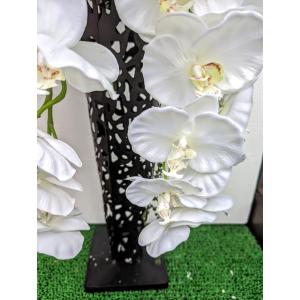 造花 デラックス胡蝶蘭 9本立 触媒加工品 ダ...の詳細画像3