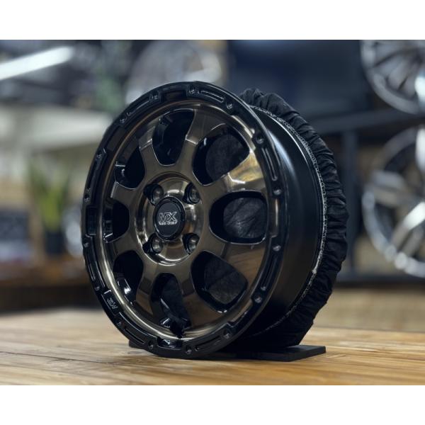 【軽自動車】ホットスタッフ マッドクロス グレイス 14X4.5J +45 4H100P 14インチ...