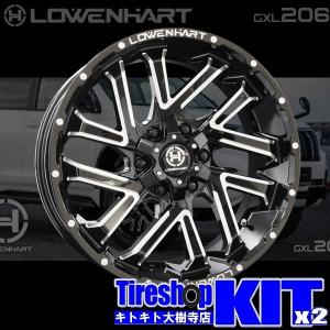 4本セット LOWENHART レーベンハート GXL106 20x8.5J 6/139.7 +20
