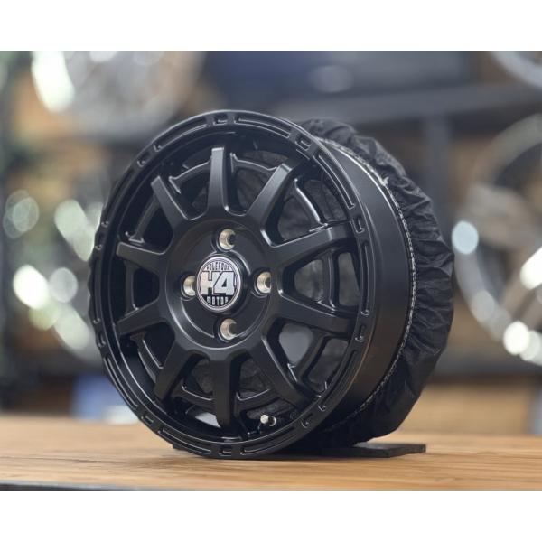 【在庫あり】軽自動車 H4 MOTOR X1 ダンロップ シンクロウェザー 155/65R14 オー...