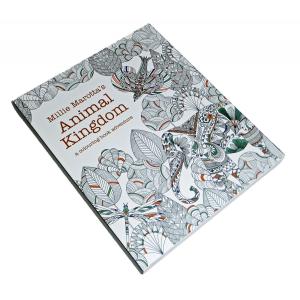 Animal Kingdom ぬりえ カード　動物たちのぬり絵　塗り絵　英語