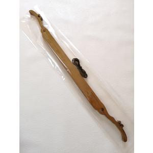 天然木ハンガー タペストリー棒60cm 優雅な...の詳細画像5