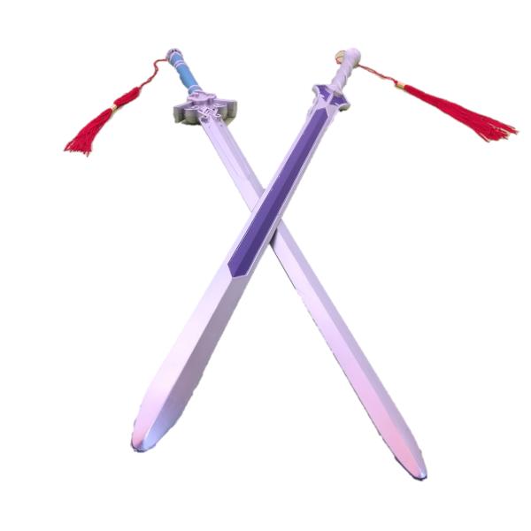 剣 刀 2点セット 80cm コスプレ 魔道祖? 道具 武器 樹脂製 まどうそし 藍 忘機 らん ぼ...