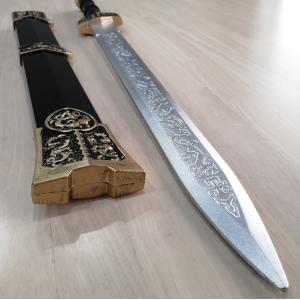 剣 刀 鞘付き PU製 軽量 全長81cm 中...の詳細画像3