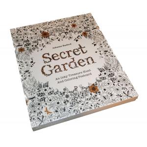 Secret Garden ぬりえ カード 秘密のはなぞの ひみつの花園