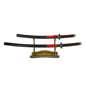 刀掛け 台座付き 無垢材 刀掛台 原木 刀置き 剣置き 木 刀かけ台 木製