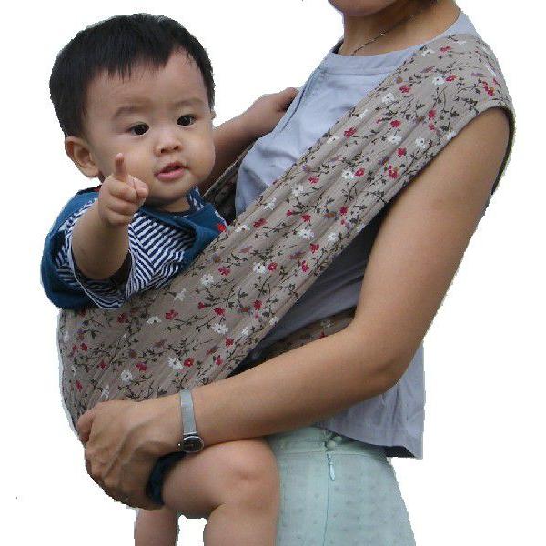 日本正規品・保証付 キウミのだっこひも・草花・ポーチ付き・着脱簡単・携帯便利・丸洗い