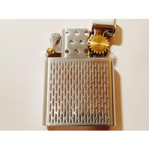 揮発防止 インサイドユニット オイルライター シルバー ZIPPO互換 ジッポ同サイズ