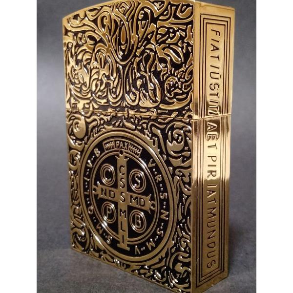 コンスタンティン ムービーサイズ ゴールド キアヌ・リーブス 全面彫刻 ZORRO オイルライター