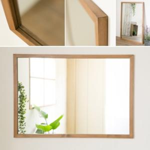 洗面台 鏡 木枠 交換 diy 洗面鏡 /オーク 1000×700 木枠幅30mm