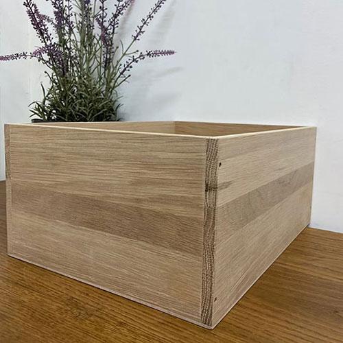 オークのシンプルな木箱 A4サイズ 木箱 収納ボックス おしゃれ 木製 収納家具 桐木箱 カントリー...