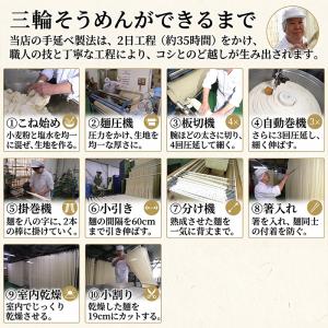 【10%OFFクーポン】 そうめん 三輪素麺 ...の詳細画像3