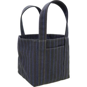 日本橋木屋 シンプルバッグ 紺縞霜降2018ゆらぎ : 刃物の木屋ヤフー店
