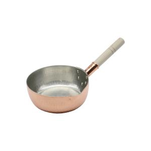 銅製　ゆき平鍋　180mm