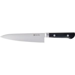 包丁 日本橋 木屋 No.3 鎌型 三徳包丁(洋) 180mm （鍔付・炭素鋼
