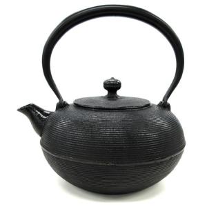 木屋 日本橋木屋 鉄瓶 大 水沢姥口 焼付漆 1.5L IH200V対応 : 刃物の 