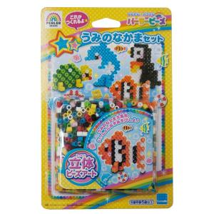 パーラービーズ 立体ビーズアート なかよしどうぶつセット 80-54319
