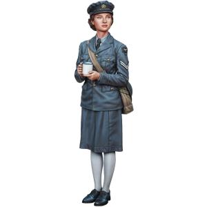 1/35 第2次世界大戦 イギリス空軍 WAAF 婦人補助空軍 副班長 1940-1941年 レジン...