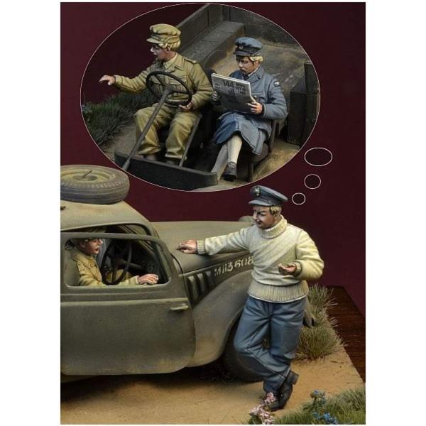 1/35スケールレジンキット　第二次世界大戦 イギリス バトルオブブリテン 1940年 1 「戦争中...