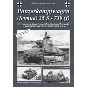 タンコグラッド社刊　ドイツ軍のソミュアS35 1940-1945｜kiyahobby