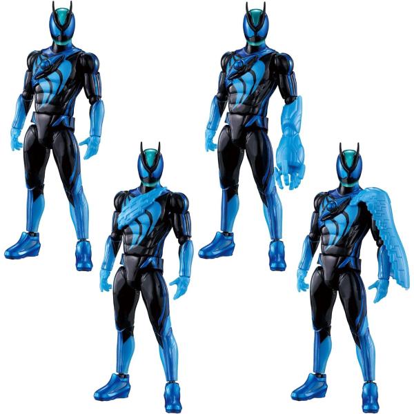 仮面ライダーアクションフィギュア カプセムチェンジコレクション 仮面ライダーゼッツ テクノロムセット