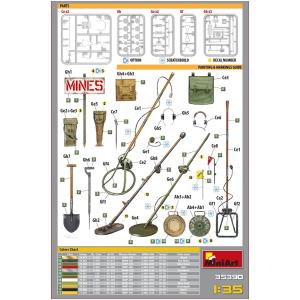 1/35スケール 連合軍 地雷探知装備の詳細画像1