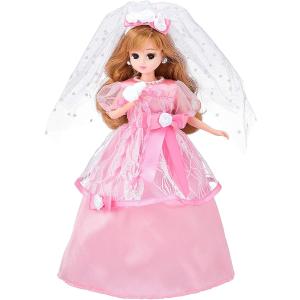 リカちゃん 【関東 中部 送料無料】ベール、ブーケ、クツ付！リカ