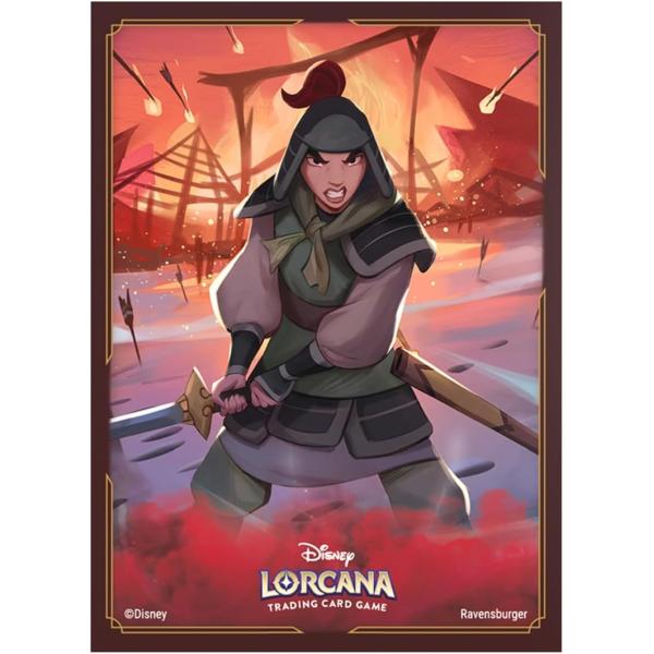 ディズニー・ロルカナ・TCG 日本語版 公式カードスリーブ「ムーラン 訓練中の兵士」