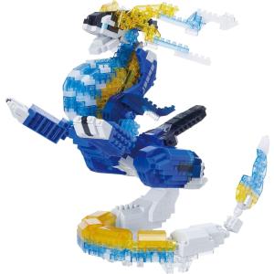 カワダ ナノブロック ポケットモンスター 黒いレックウザ