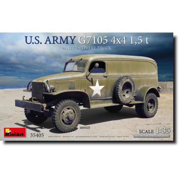 1/35 アメリカ G7105 4x4 1.5トン パネルバン