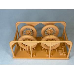 1/35スケール ドイツKS600サイドカーホイールセット（T社1/35kitによく合います）　(キ...