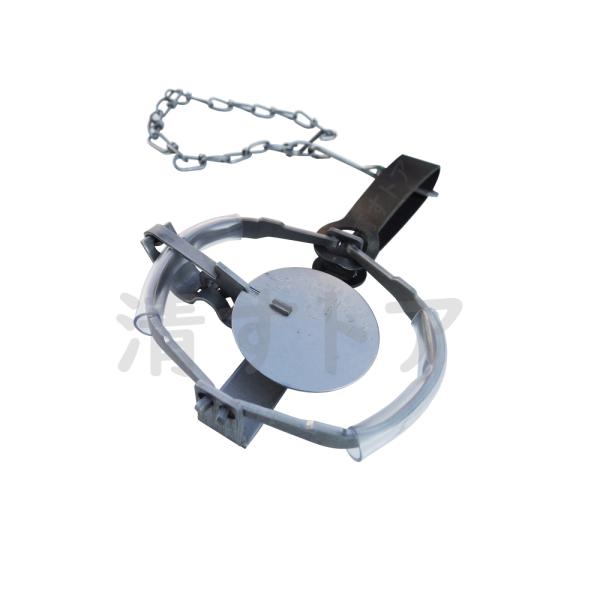 動物トラップ 1号 3個(1個あたり2170円) ビニールパット付 捕獲器 イタチ ウサギ等の小動物...