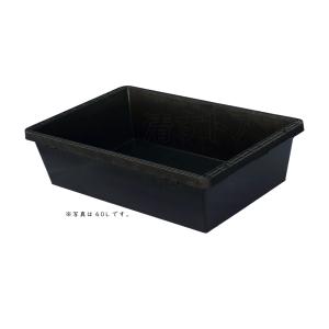 トロ舟 トロ箱 プラ舟40 容量36L 5個／セット グリーン 緑 リス興業