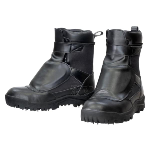 甲ガード安全スパイクシューズ 鋼製先芯入 森林作業 傾斜地 作業靴 荘快堂 RV-202G