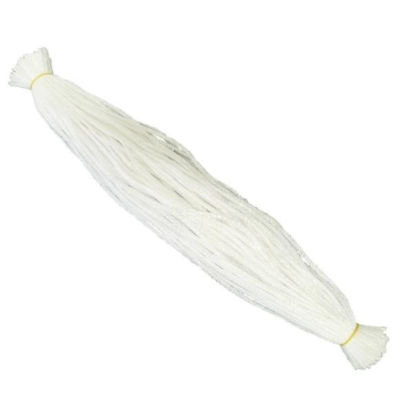 シート紐 ホワイト 80cm 200本(1本6.9円) 白色 シートひも 足場用組ひも シート用組紐...