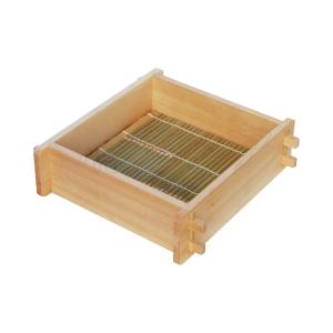 米桧 角セイロ 3段セット(K1001) 身3段重ね 尺一寸(33cm) アラスカ