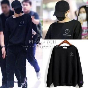 送料無料◆BigBang/GD 韓流グッズ パーカー スウェット 春秋 男女兼用 周辺 応援服 打歌服カジュアルウェア ペアルック