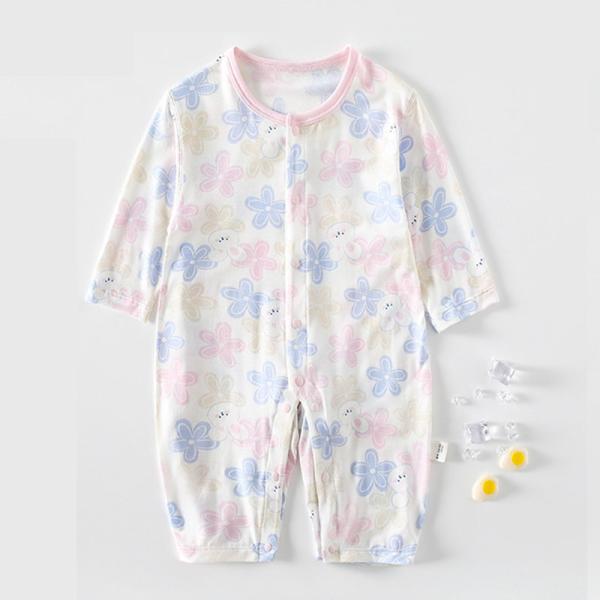 【2枚目購入で半額OFF~】 ベビー服 カバーオール 子供服 ロンパース パジャマ 新生児 長袖 綿...