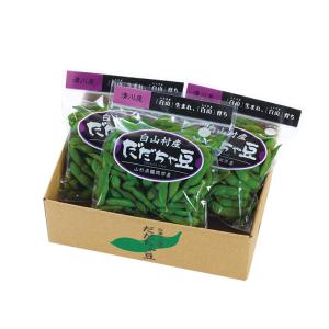 だだちゃ豆 枝豆 白山村産 300g×3袋 <...の詳細画像1