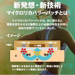 微弱電流パッチ マイクロカレント スポーツ/家...の詳細画像1