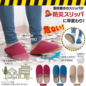 防災スリッパ まもれ〜る 防災用 地震 避難 災害 室内履き 貫通防止 釘の踏み抜き防止 インソール 保護 守る 安全靴 非常時 ギフト 新居祝い 追跡可能メール便