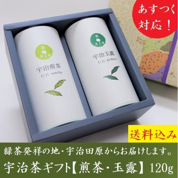 母の日 お茶 ギフト 宇治茶 プレゼント 2024 宇治茶ギフト 緑茶 120g 煎茶 玉露 宇治茶...