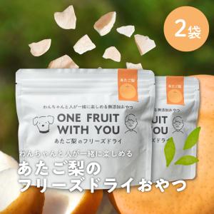 【お得セット】あたご梨のフリーズドライおやつ（2袋入）25g/袋｜kiyoto