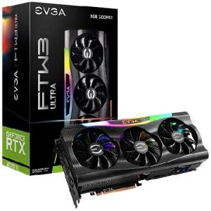 EVGA (イーヴィージーエー) GeForce RTX 3070 Ti FTW3 Ultra ゲーミング グラフィックボード、08G-P5-3797