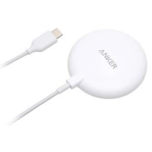 マグネット式ワイヤレス充電器 Anker PowerWave Magnetic Pad Lite (ホワイト) iphone MagSafe対応 paypay ■