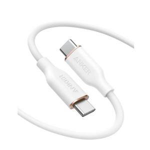 Anker PowerLine III Flow USB-C &amp; USB-C ケーブル 100W (1.8m) 急速充電 データ転送 USB PD対応 Galaxy iPad Pro MacBook Pro/Air 各種対応 PayPay ■