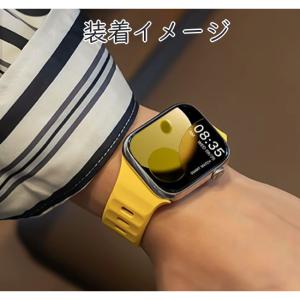 Apple Watch バンド シリコン 斜め...の詳細画像2