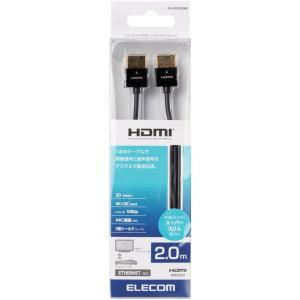 ELECOM HDMIケーブル 2m ハイスピード (Nintendo Switch 対応) 4K ...